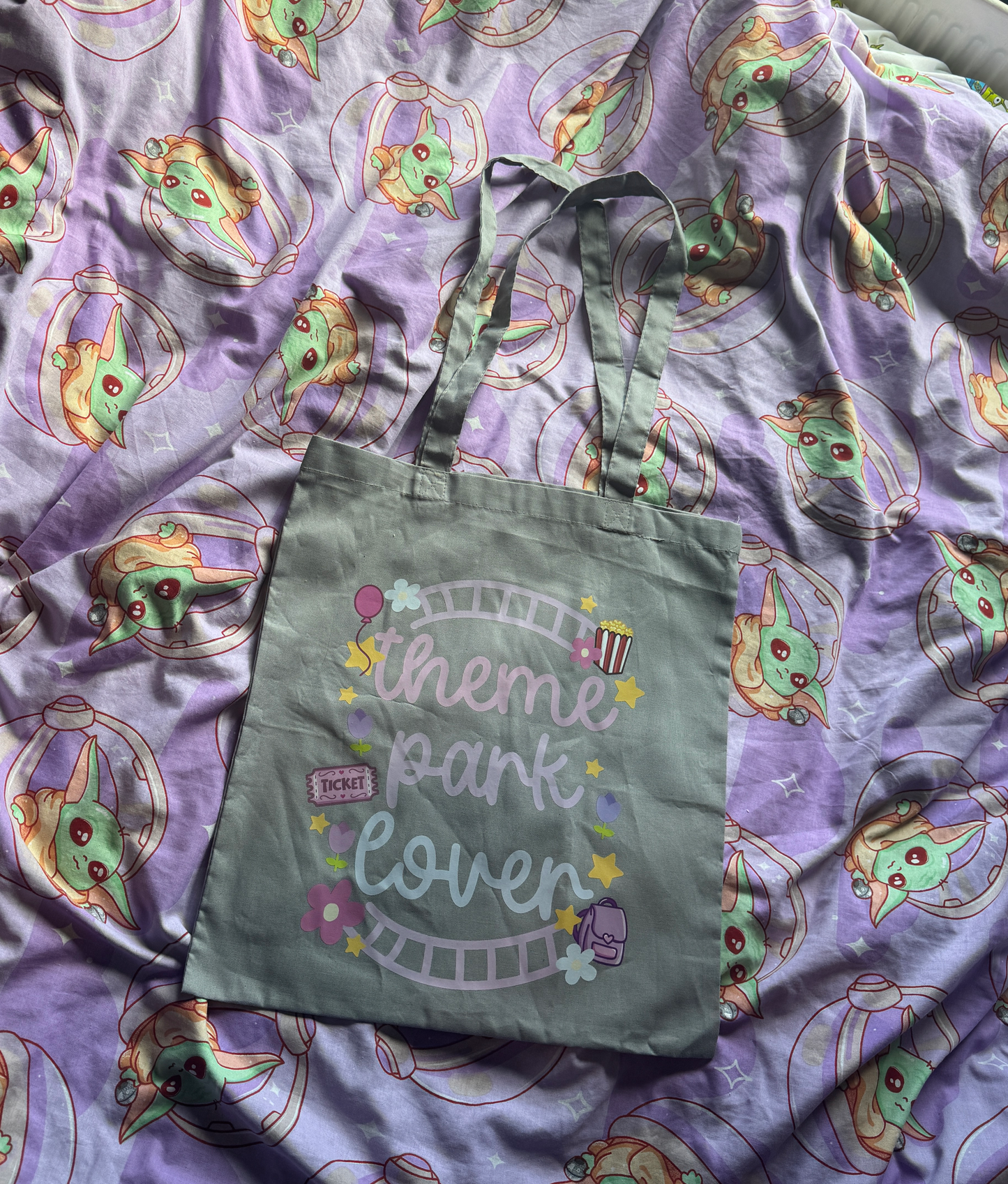 OOPSIE - Theme Park Tote Bags (Multiple Designs)