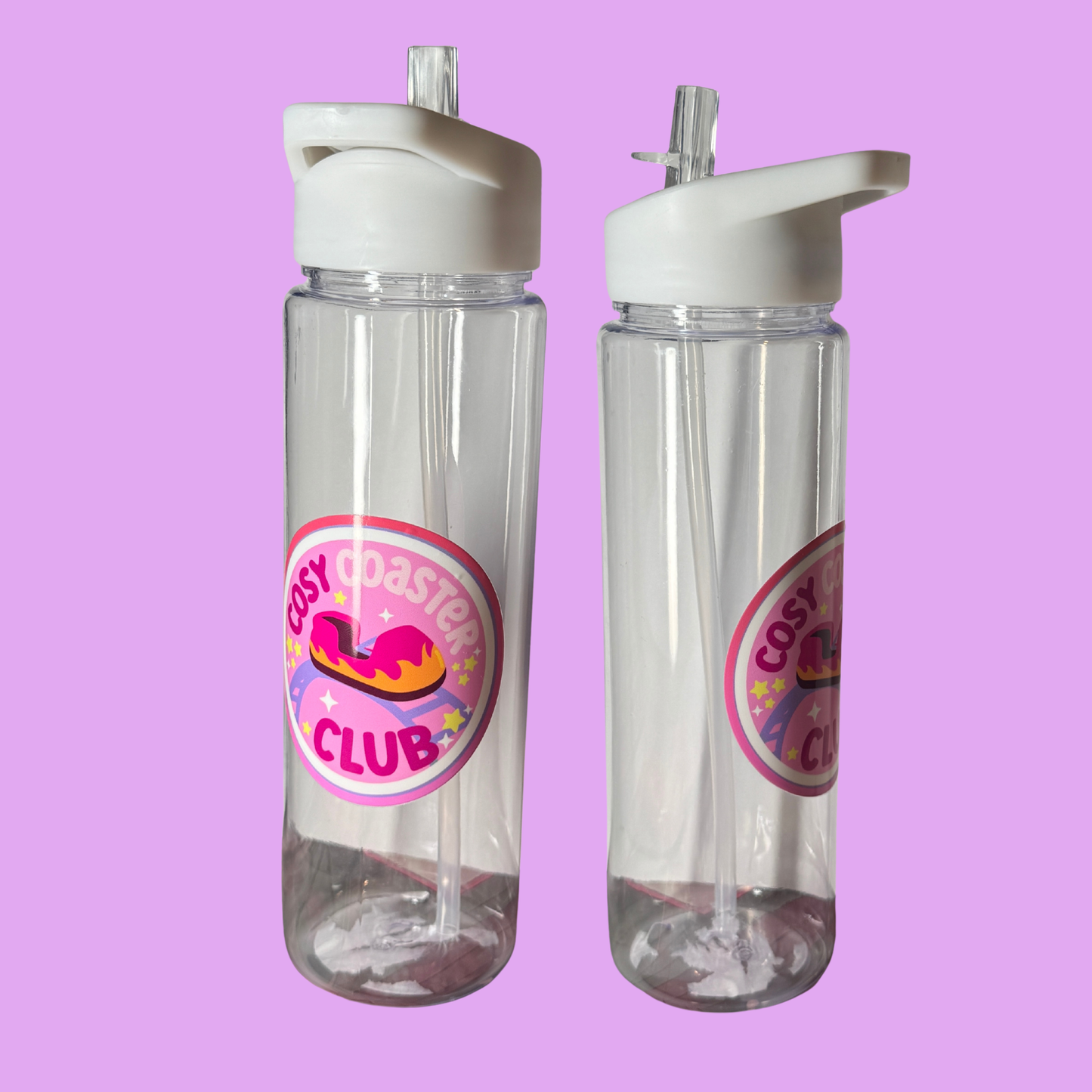 "Cosy Coaster Club" Water Bottle