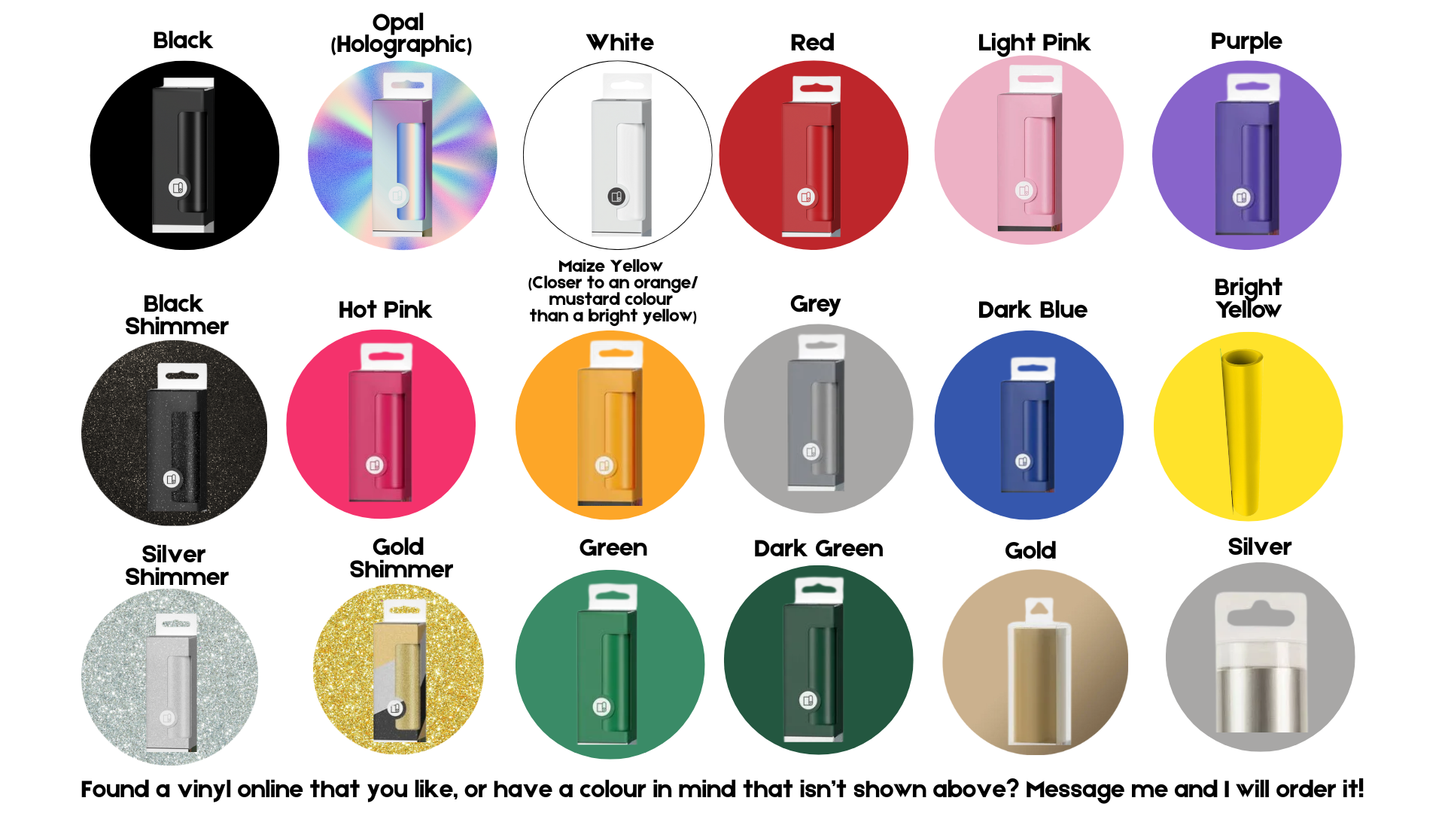 Literally Just A Girl Vinyl Sticker (Mirror Version)