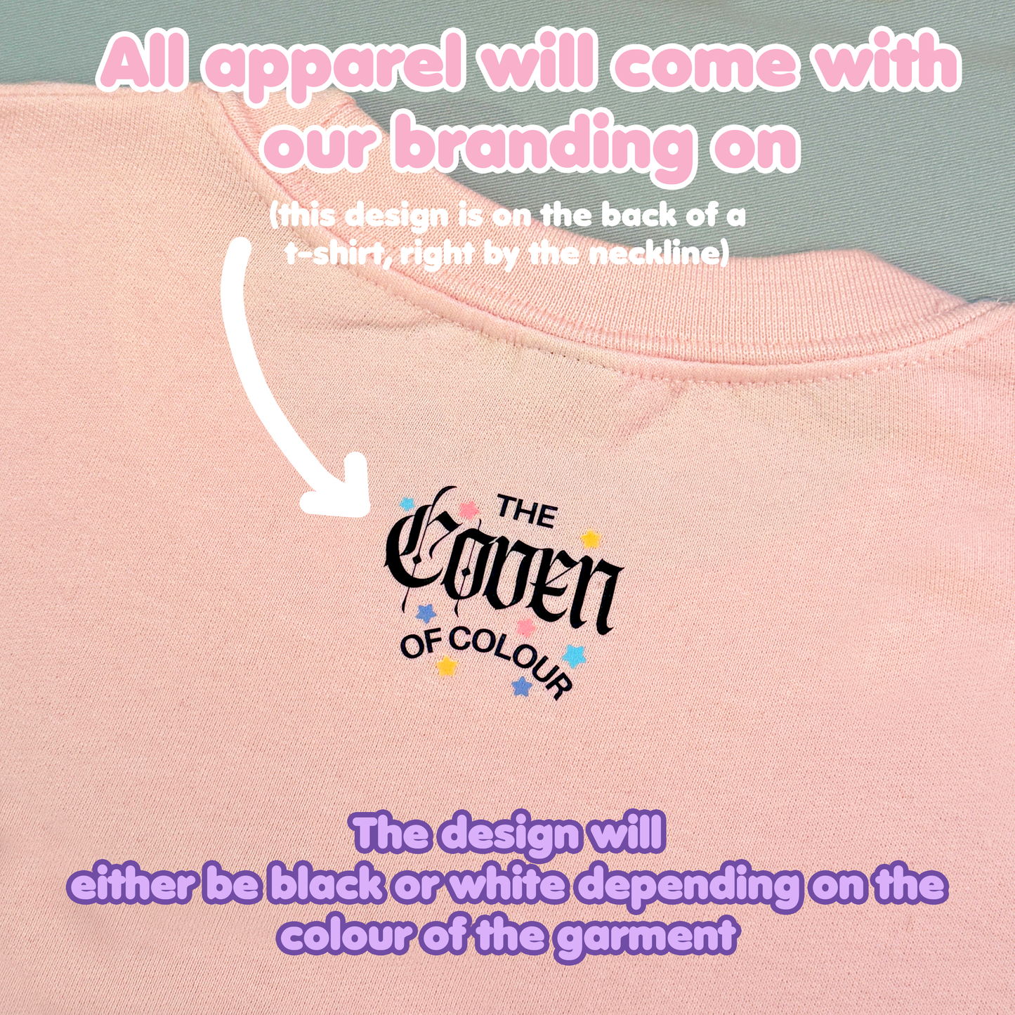 Oopsie! "Just A Girl" Sweatshirt (Small, Light Pink)