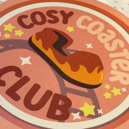 Cosy Coaster Club Mouse Mat (OOPSIE)