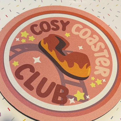 Cosy Coaster Club Mouse Mat (OOPSIE)