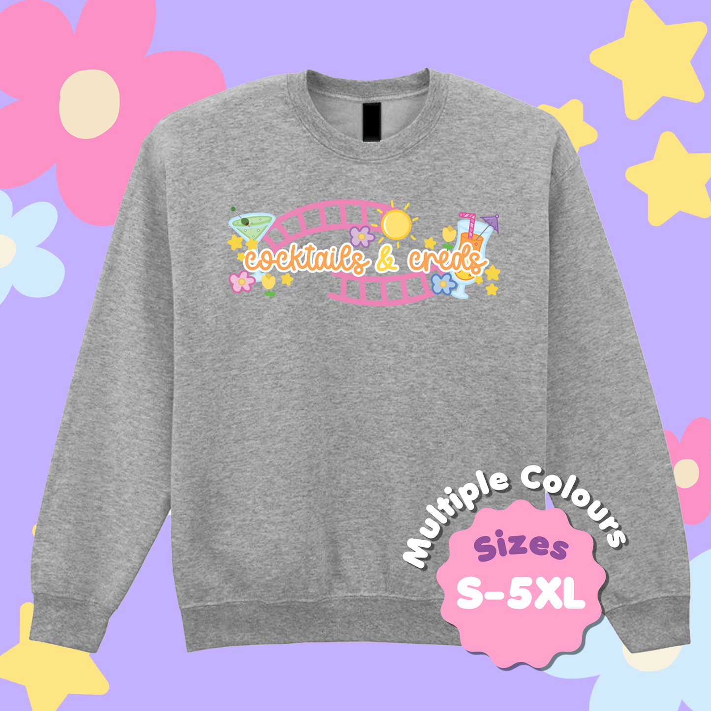 "Cocktails & Creds" Sweatshirt