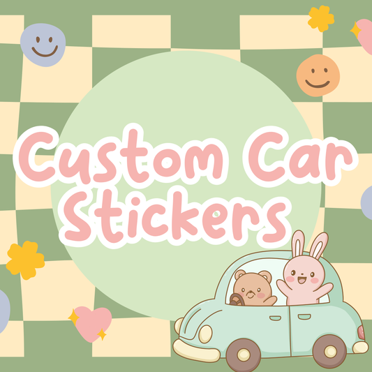 Custom Car Sticker, Car Bumper Sticker, Rollercoaster Enthusiast Gift, Campervan Stickers, Travel Sticker, Mirror Decal