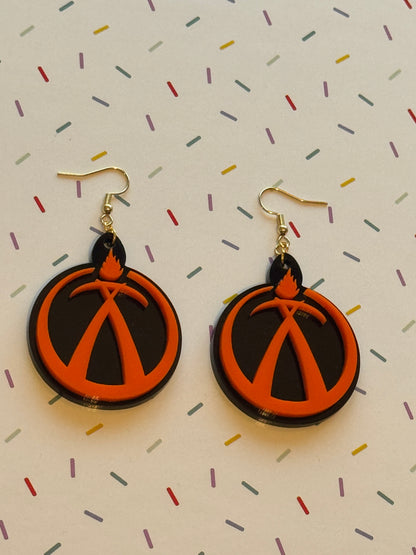 Fire Ritual Earrings