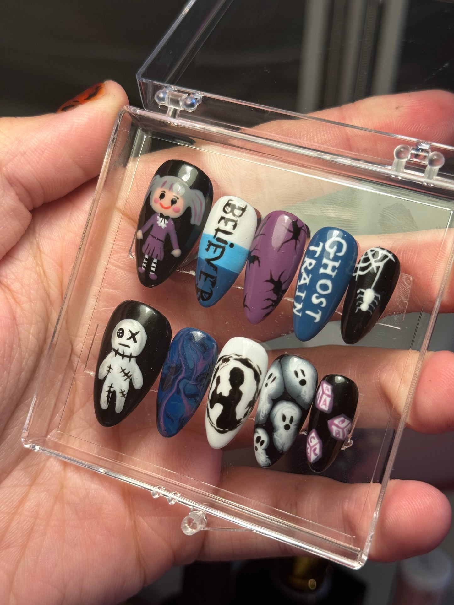 Custom Order - Press On Nails Set, Custom Press Ons, Bespoke Nails, Handmade Press On Nails, UK Based Press On Nails