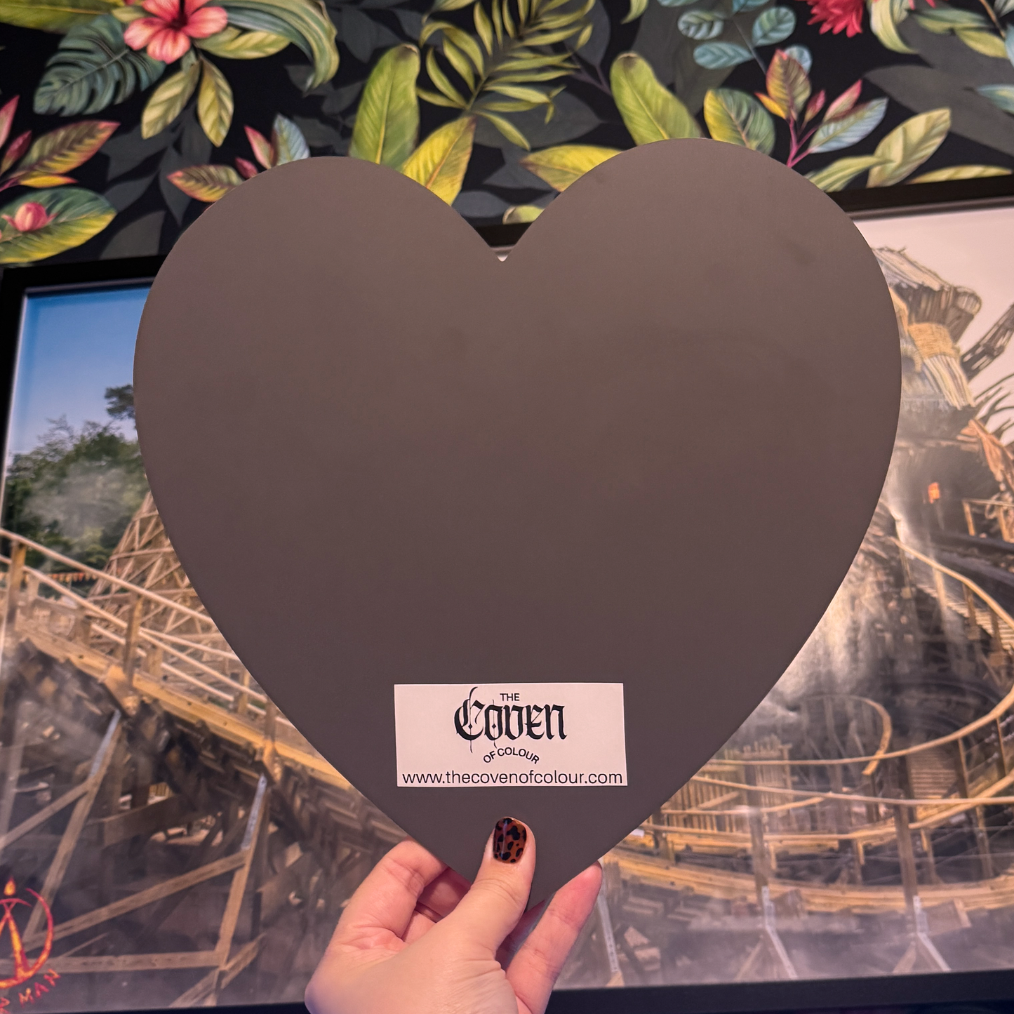 Oopsie! Gothic Style "Theme Park Enthusiast" Mirror Art