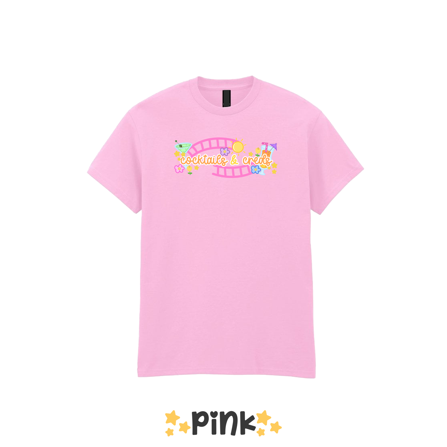 "Cocktails & Creds" T-Shirt