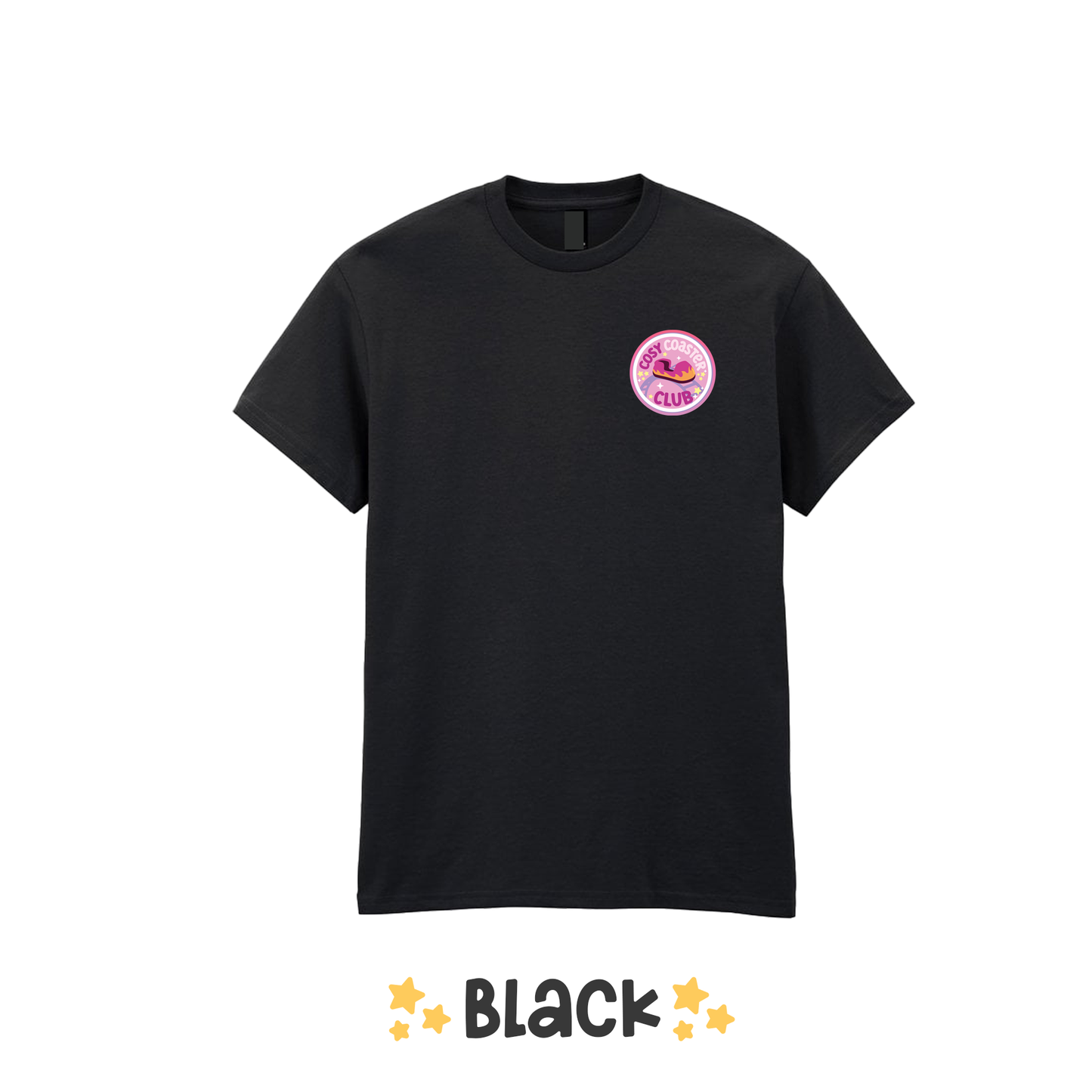 "Cosy Coaster Club" T-Shirt (Pocket Print)