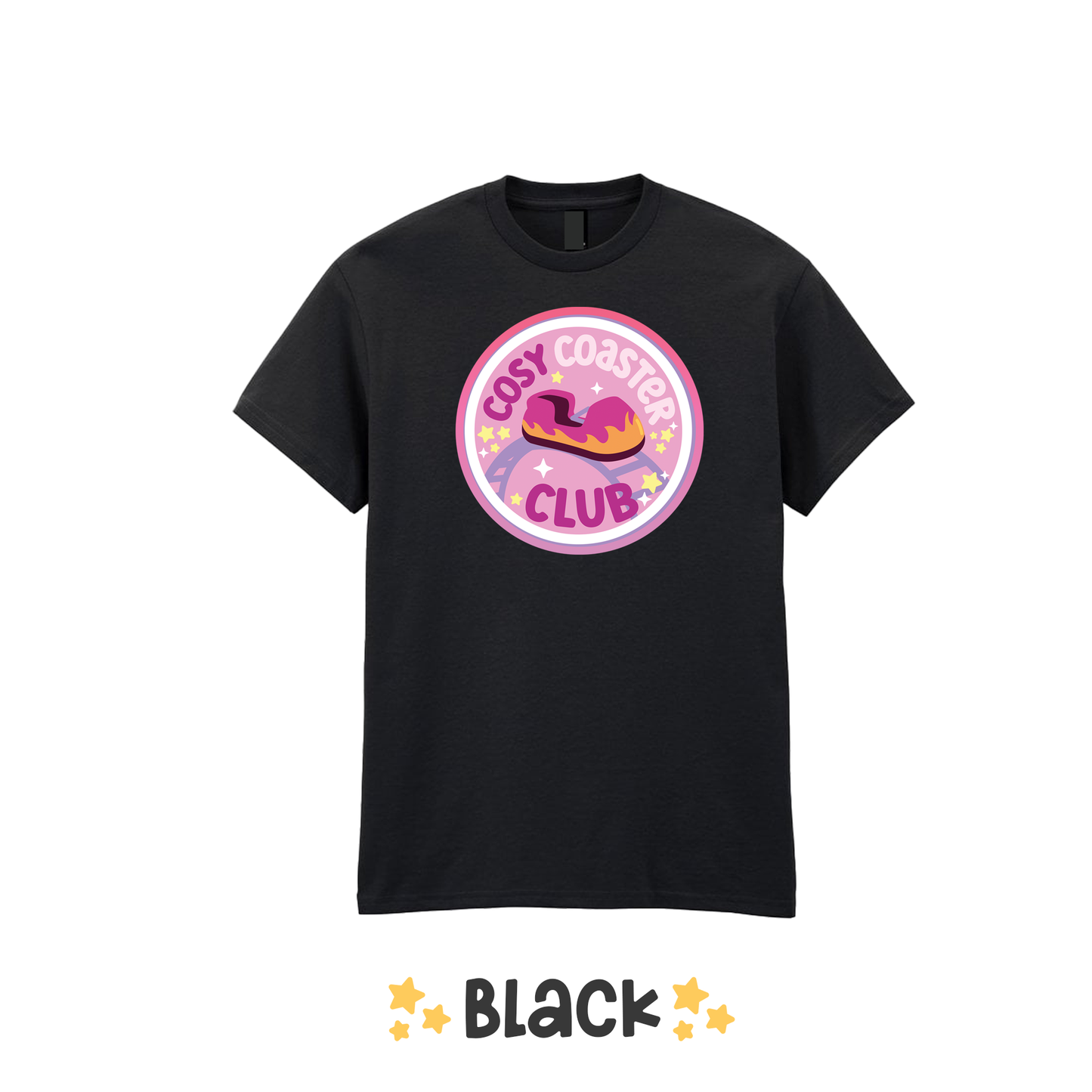 "Cosy Coaster Club" T-Shirt
