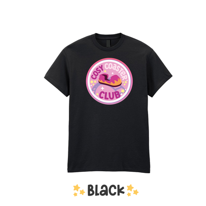 "Cosy Coaster Club" T-Shirt