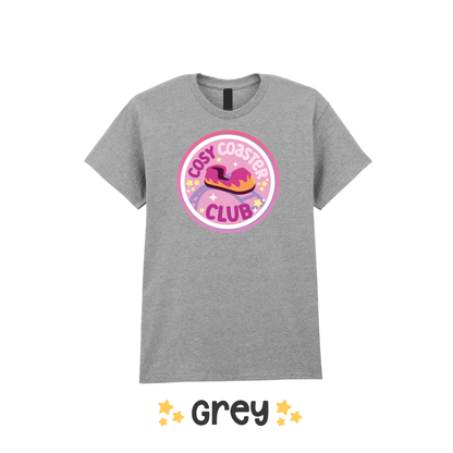"Cosy Coaster Club" T-Shirt