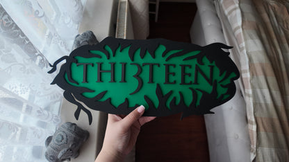 "Thirteen" Sign