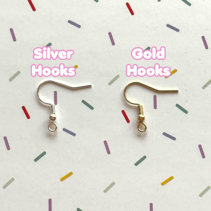 Mirror Pumpkin Earrings