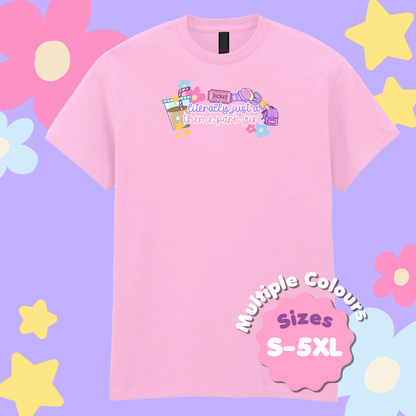 "Literally Just a Theme Park Girl" T-Shirt