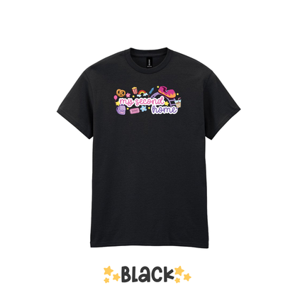 "My Second Home" Theme Park T-Shirt
