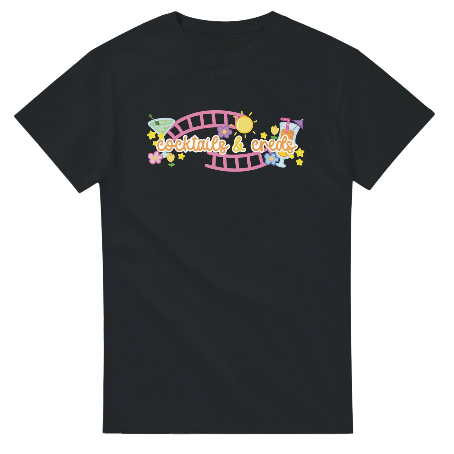 "Cocktails & Creds" T-Shirt