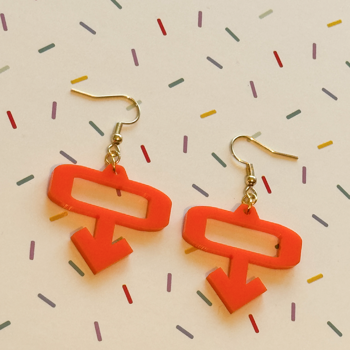 Don't Look Down Earrings